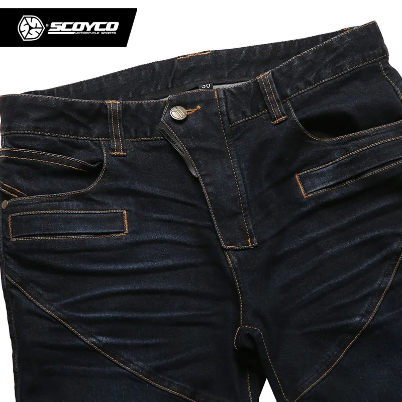 Брюки для мотогонок Scoyco P043 износостойкие мужские брюки мотокросса с подушками
