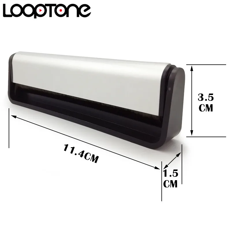 Электронный проигрыватель для виниловых пластинок и Чистящая Щетка CD/LP +