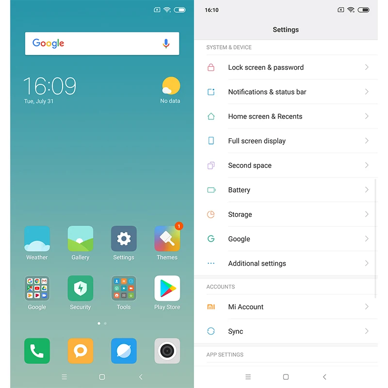 Оригинальный мобильный телефон Xiaomi Redmi 6 Pro 3 Гб ОЗУ 32 ПЗУ Восьмиядерный процессор