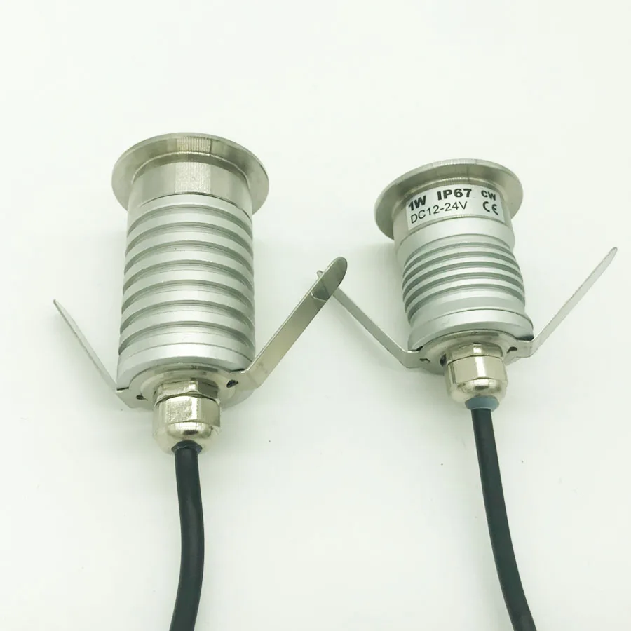 1 Вт 3 Вт IP67 DC12V 24 в мини светодиодный потолочный светильник домашний сад ванная комната спа ванная комната подземный Точечный светильник Настенный лестничный ламповый светильник ing