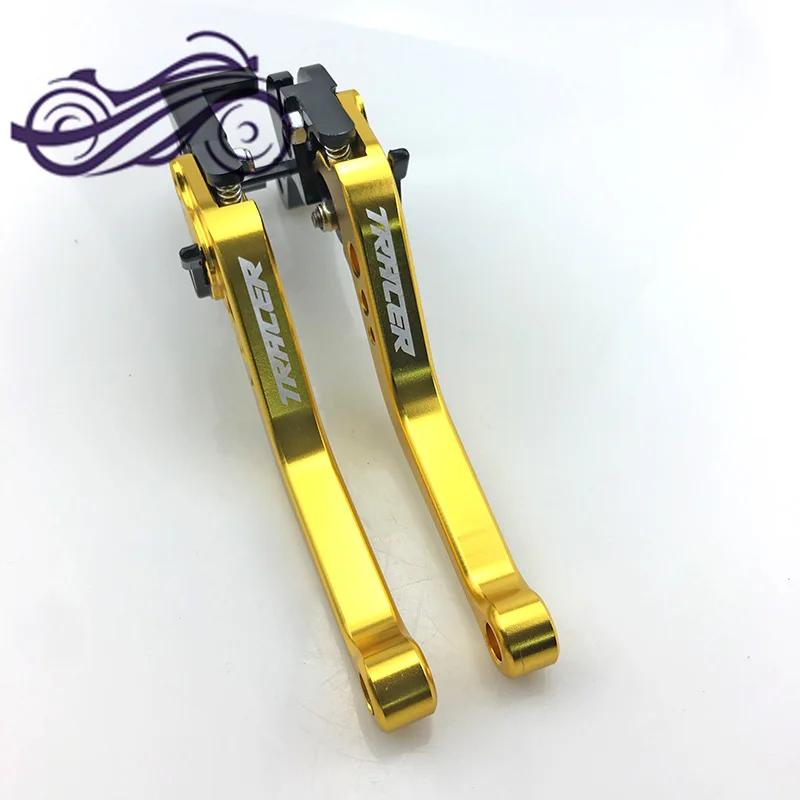 Короткие рычаги сцепления для мотоцикла с ЧПУ YAMAHA MT 09 MT09 MT-09 07 TRACER 2018 бесплатная