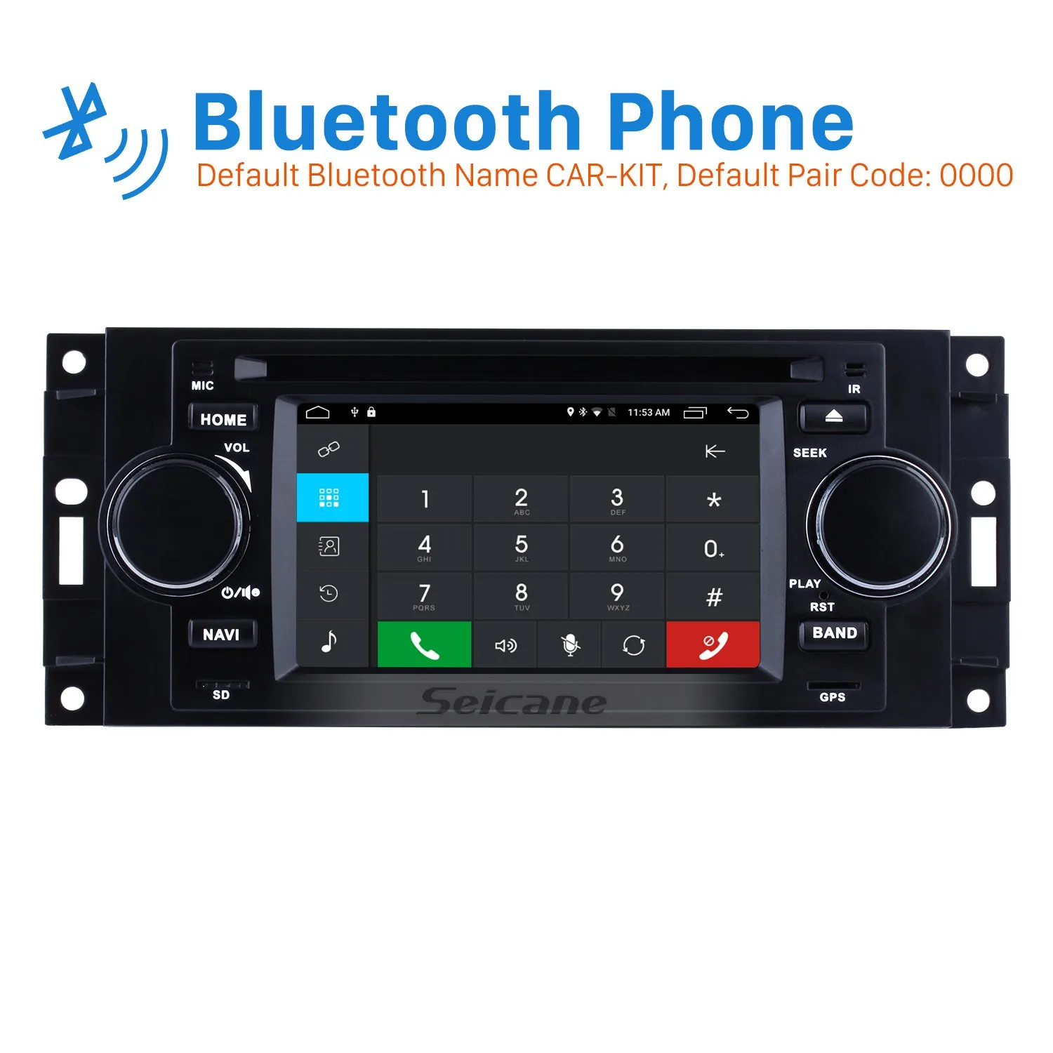 Seicane Android 6 0 авто-радио с gps Системы для 2002-2007 CHRYSLER 300C навигации стерео Поддержка