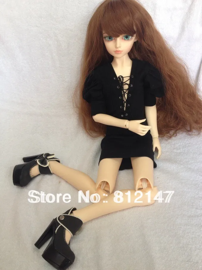 Бесплатная доставка 1/3 (58 см) BJD кукла (включая глаза парики и макияж) Женская |