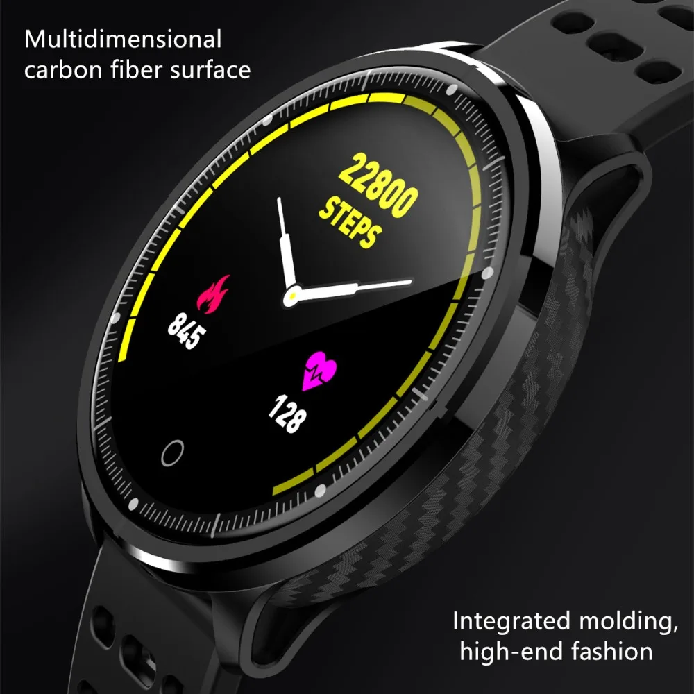 P71 Smart Watch Men's And Women's Heart Rate Blood Pressure Sports Tracker Sleep Fitness IP68 Waterproof Android IOS | Электроника