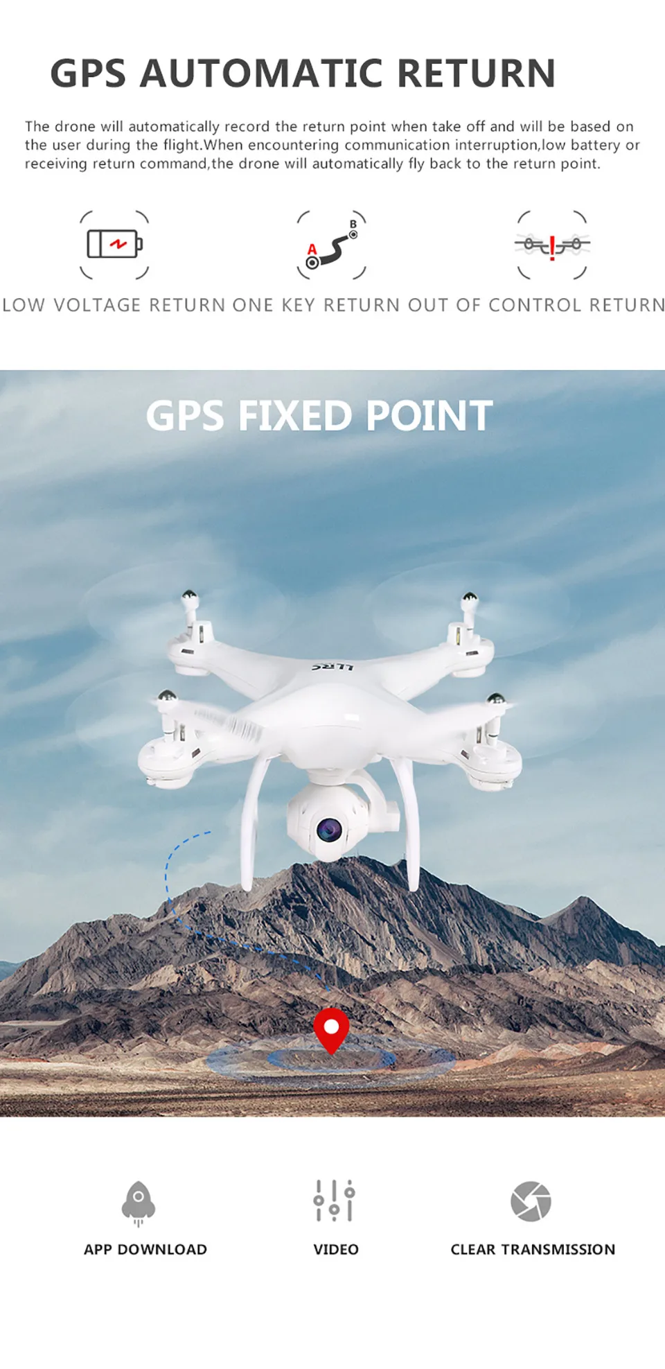 Global Drone 8808 интеллектуальное позиционирование дистанционного управления Самолет двойной gps антенна HD камера Дрон Квадрокоптер игрушка вертолет
