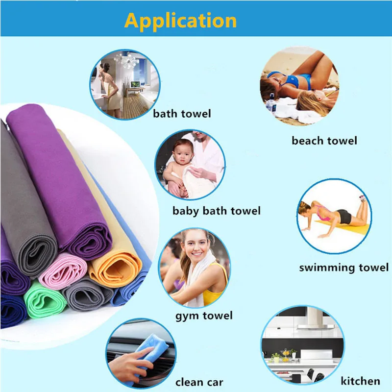 

HUGSIDEA Microfiber Home Textile Towels 3D Animal Horse Print Large Thick Travel Beach Towel for Adults Cotton Bath Face Toalla