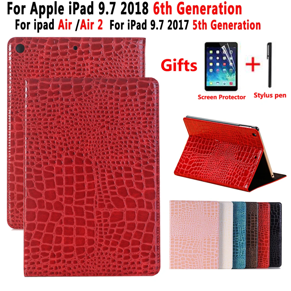 Чехол для Apple iPad Air Air1 2 Air2 9 7 2018/2017 5 го/6 го Поколения Smart Cover Funda планшет Роскошный