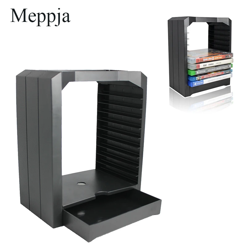 Диски для игр диски хранения держатель башни органайзер Playstation PS4 Slim Pro 10 игровые