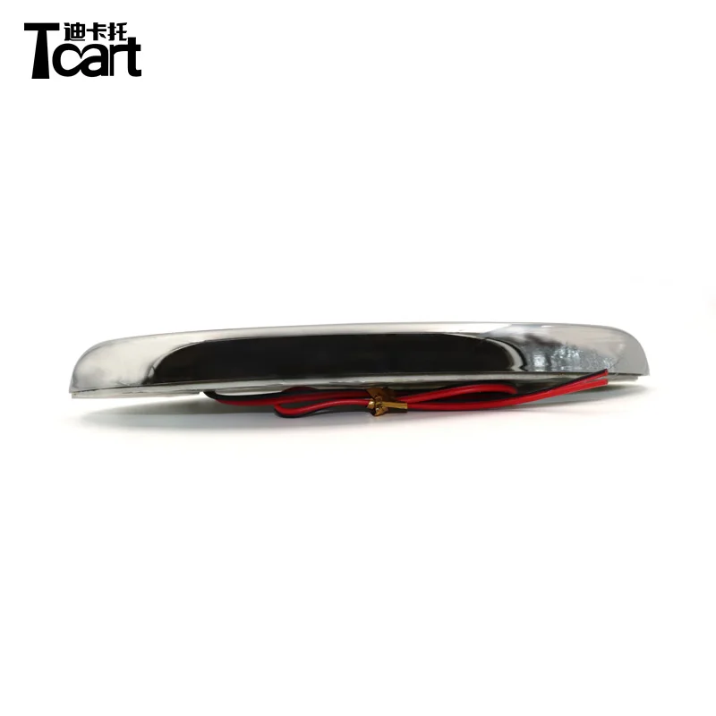 Автомобильный Стайлинг Tcart 4D со светодиодной эмблемой логотипа значок