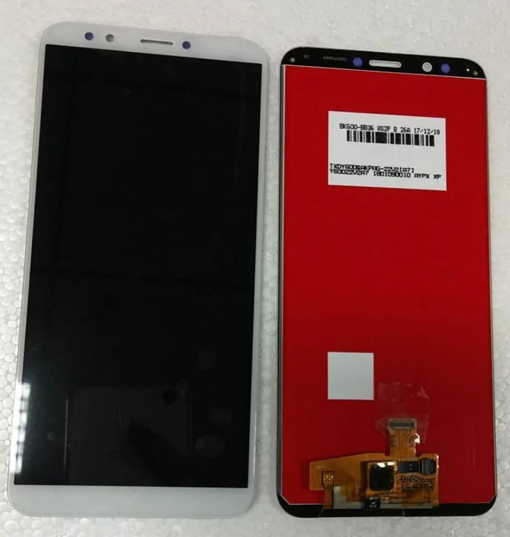 ЖК дисплей и дигитайзер сенсорного стекла в сборе для Huawei Y7 Pro 2018/y7pro2018 запчасти