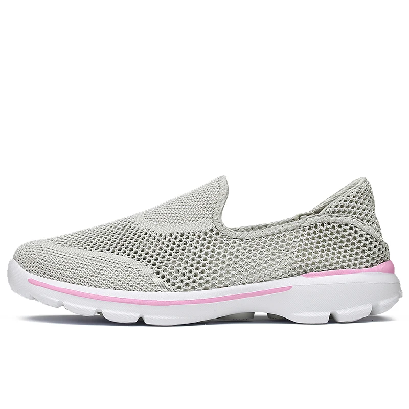 Женские повседневные плоские сетчатые дышащие нескользящие легкие эспадрильи с