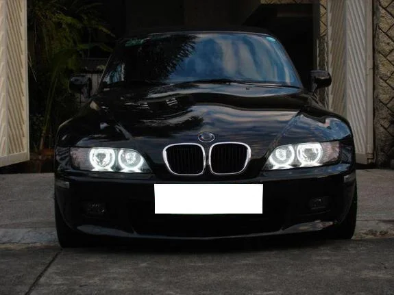 Галогенные Кольца CCFL с 2 инверторами 4 шт. для BMW серии Z3 1996-2002 м купе/родстер 99-02