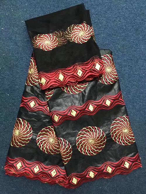 Африканский Кружево Ткань морской Базен Getzner Лидер продаж Высокое качество