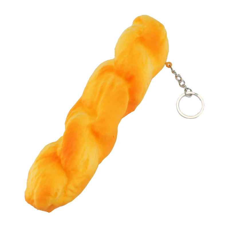 Bread C0159 Мягкая игрушка хлеб клубника попкорн гамбургер Единорог Rilakkuma хомяк собака с изображением утки, лягушки медленно поднимающиеся Squeeze детские игрушки для мальчиков и девочек - Цвет: Bread C0159