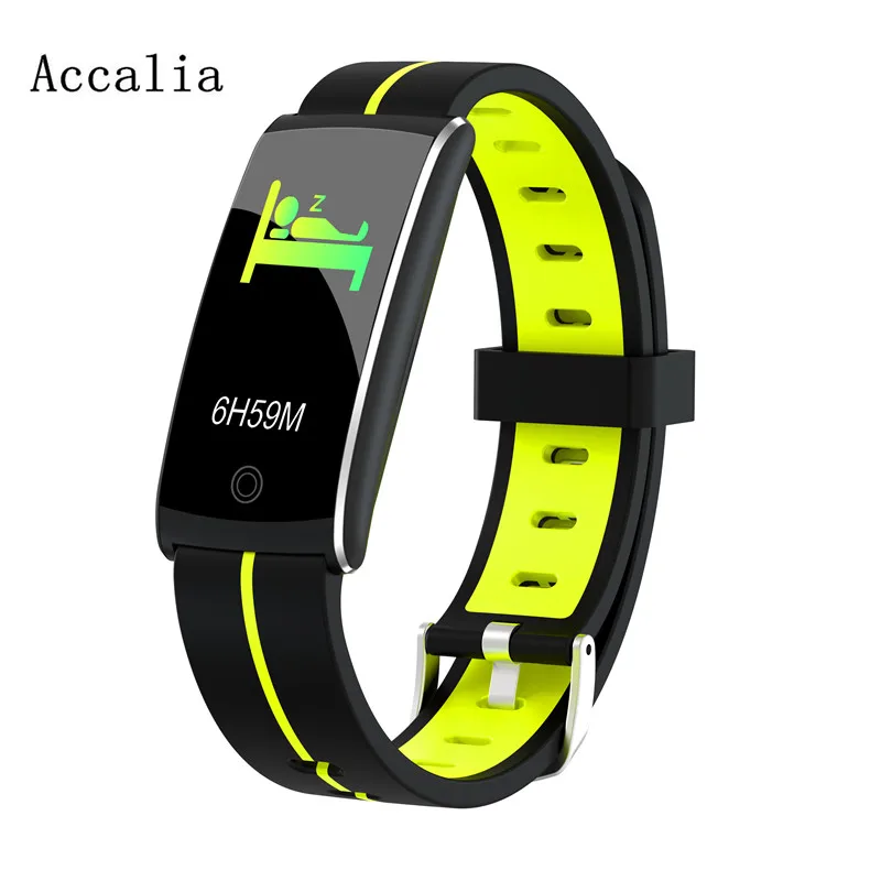 Accalia Fitness tracker JW2.0 Men Women Watch Activity Tracker wristband Heart Rate Blood Pressure | Электроника