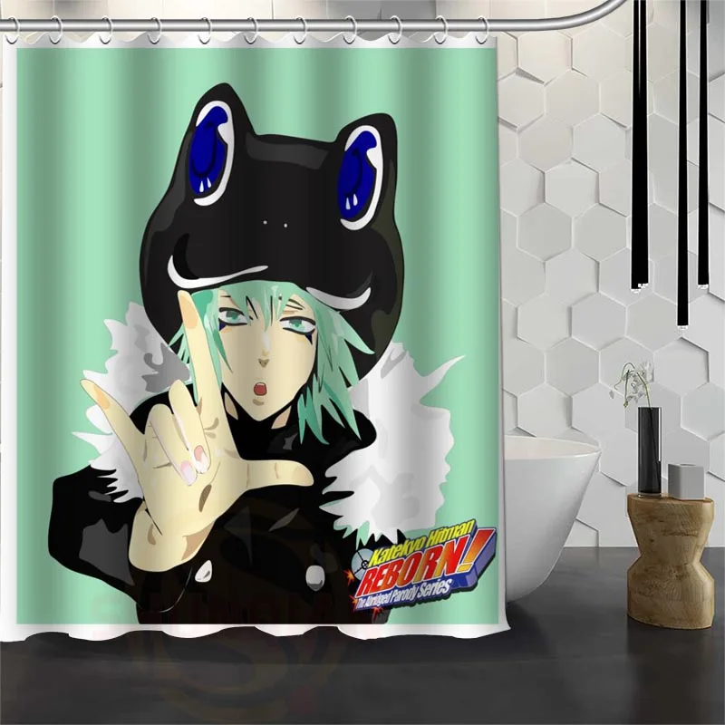 Custom Waterproof Bathroom HITMAN REBORN Shower Curtain Polyester Fabric 165X180cm 180X200cm P# | Дом и сад