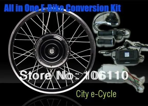 Дисковый тормоз 48 В 1000 Вт e - велосипед комплекты Электрический преобразования |