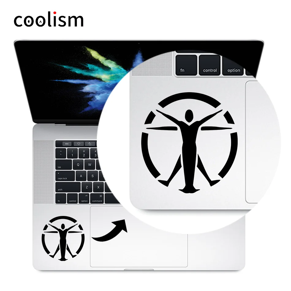 Тринити символ ноутбука трекпад наклейка для Apple MacBook Air Pro Retina 11 12 13 15 дюймов винил