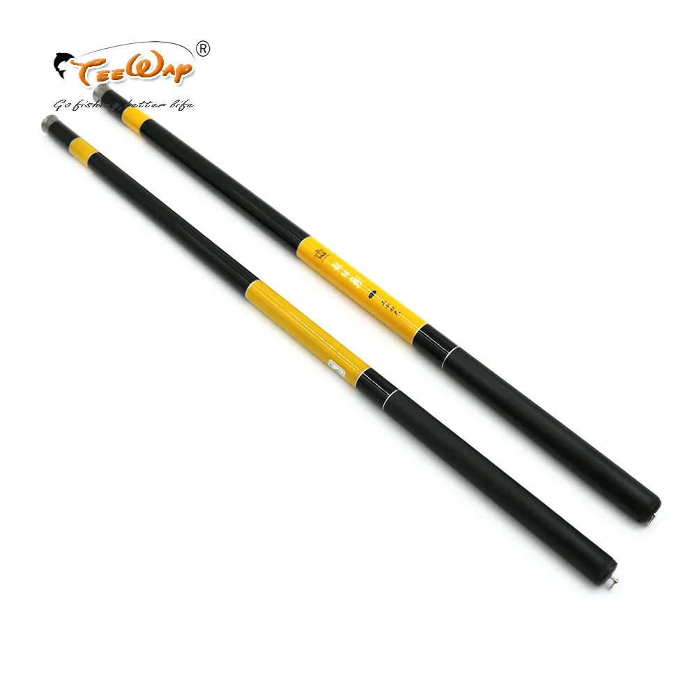Teeway 1 шт. удочки для речной рыбалки 3 6 м/4 5 м/5 4 м/6 м/7 2 м телескопическая удочка из