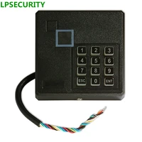 lpsecurity waterproof wg26 ic 13 56mhz rfid card tag chip access keypad reader for gate door lock password access control