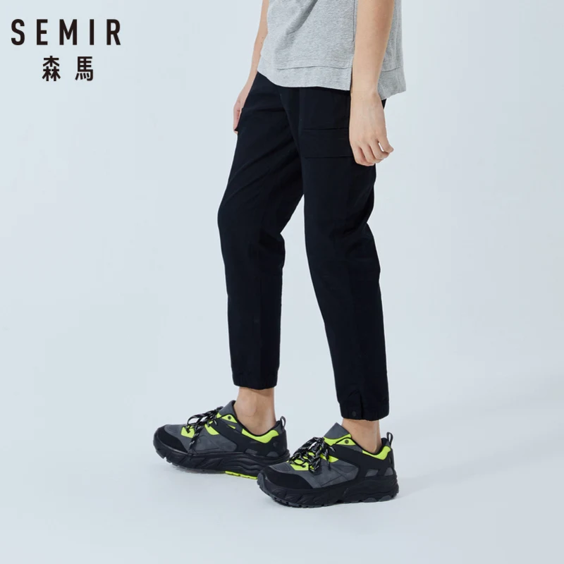Мужские повседневные брюки SEMIR удобные Стрейчевые скинни в Корейском стиле 2019| |