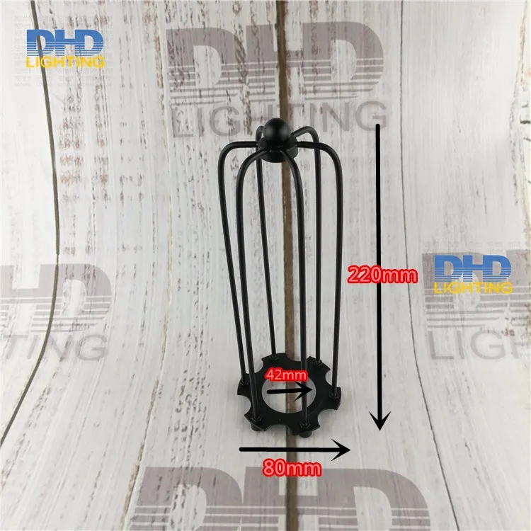 Бесплатная доставка 3 стиля черный металлический абажур в клетку Лидер продаж