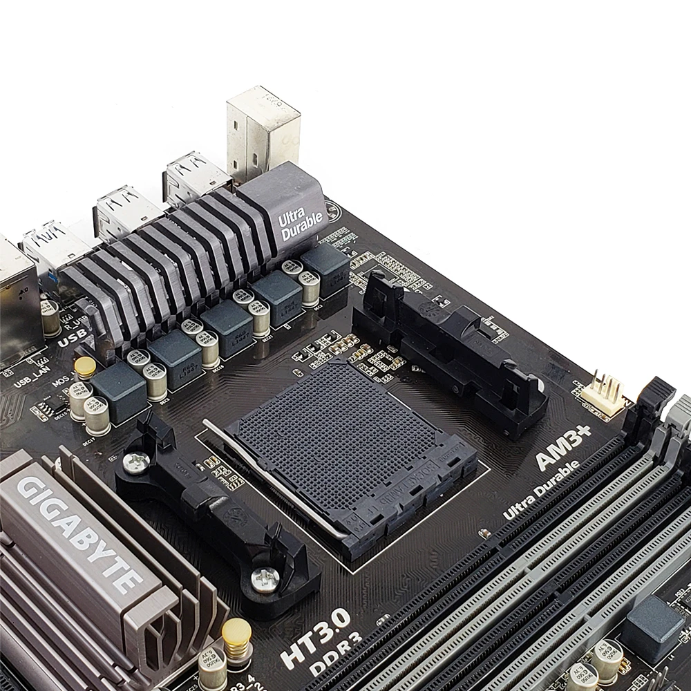 Материнская плата Gigabyte GA-970A-DS3P для настольного компьютера 970A-DS3P AMD AM3 + 970 FX Phenom II DDR3