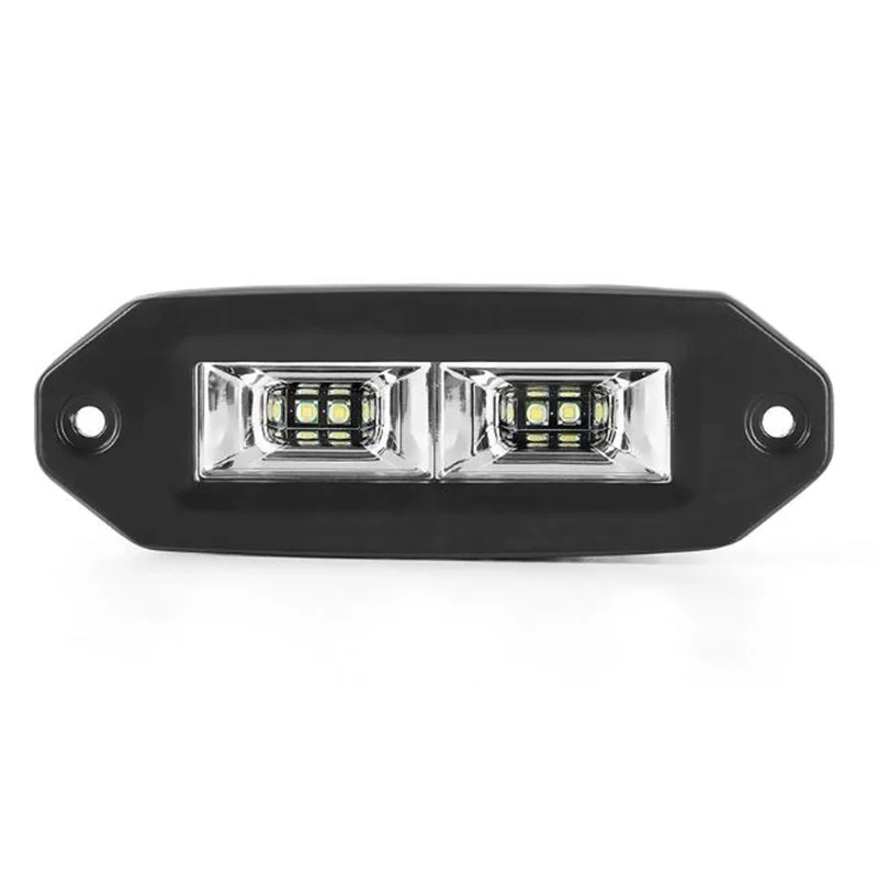 6,7 ''заподлицо 12V 40W светодиодный монтажный прожектор рабочий свет бар 6500K авто вождения фонарь заднего хода для ATV SUV для грузовика внедорожников