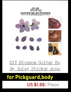 Капля воды птица стиль Акустическая гитара pick guard самоклеющиеся палочки Guard стикер для 4" 41" размер народная гитара аксессуары для гитары