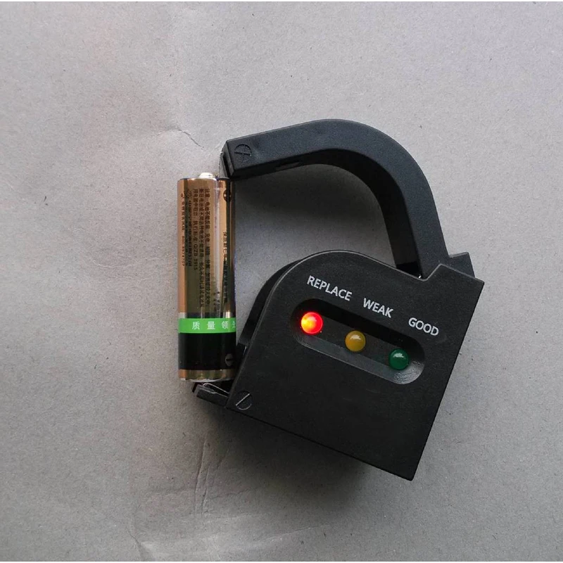 Пластиковый ящик для хранения батарей AA/AAA/9 V/AG/CR съемный тестер контейнер