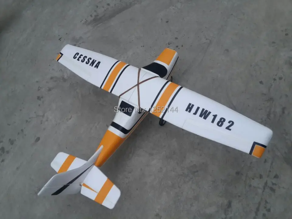 Горячая продажа с сборкой видео бесщеточный готов к полету EPO Cessna 182 самолет 1200 мм