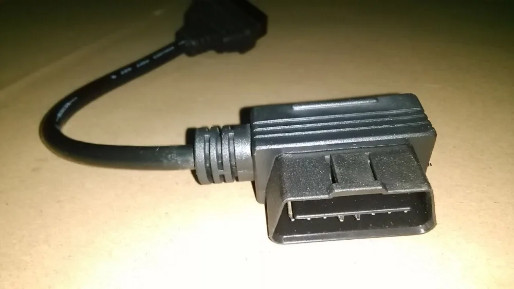 10 шт. OBDII OBD2 OBD 16 Pin Штекерный Женский удлинитель Автомобильный диагностический