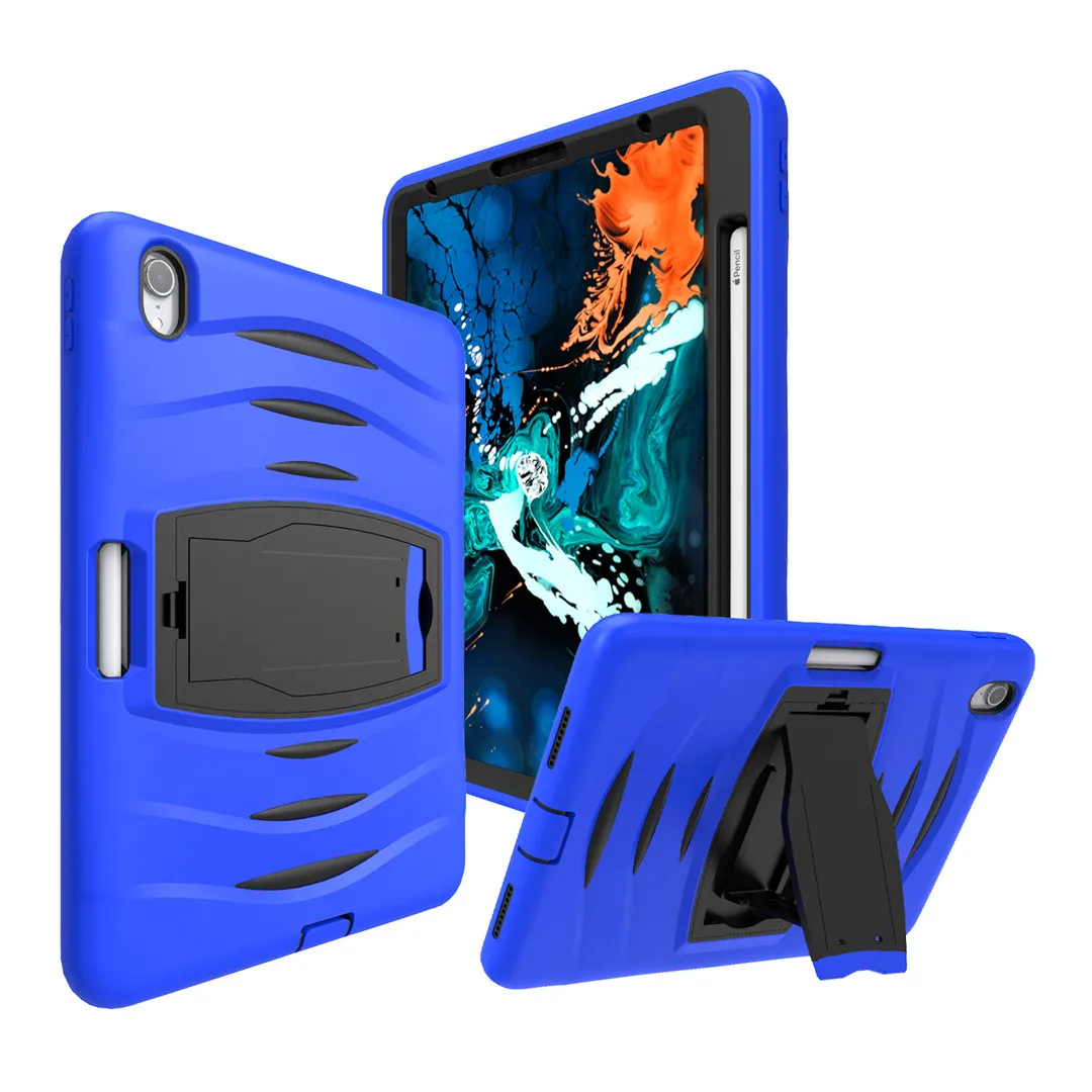 For iPad pro 12.9 case With charge apple pencil holder silicon cover protector shockproof Shell case for new iPad pro 12.9