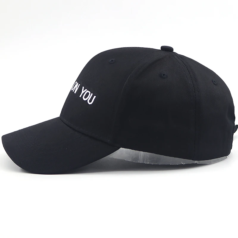 Бейсболка CRUSH ON YOU хлопковая Регулируемая вышивка snapback кепка для пары черные хип