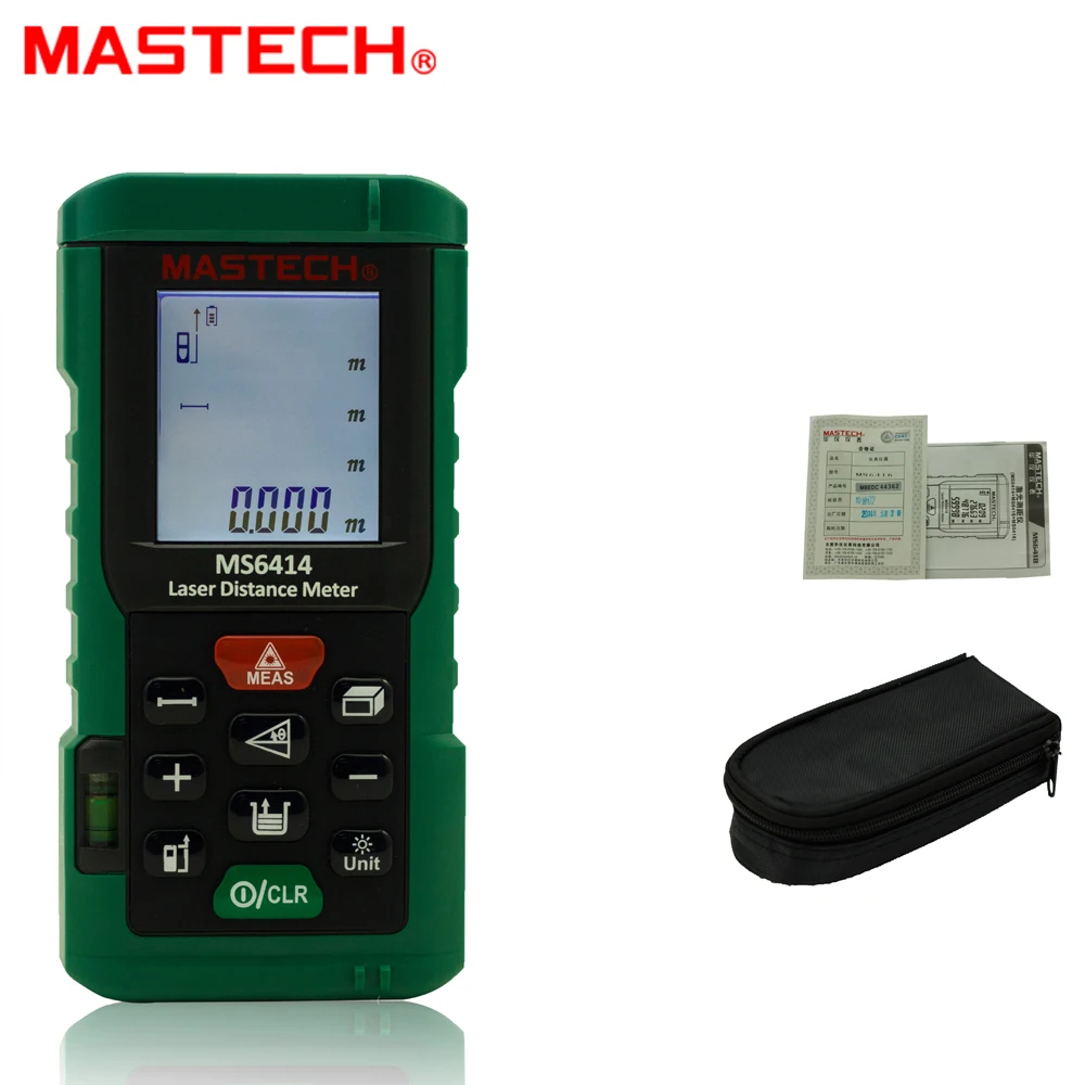 MASTECH MS6414 40M Range Handheld Laser Distance Meter
