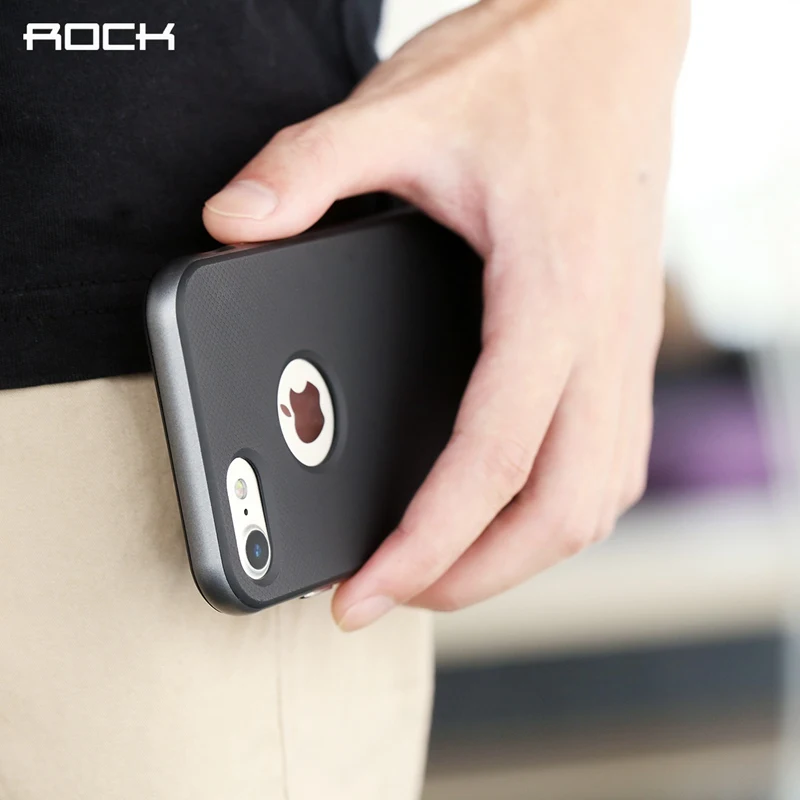 ROCK Luxury Royce чехол для iPhone 7/7 Plus тонкая защита Покрытие оболочки задней крышки Apple