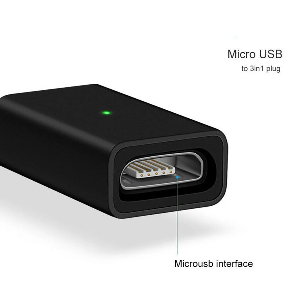 Переходник с Micro Usb на Type C для Huawei Xiaomi зарядный и синхронизирующий кабель передачи