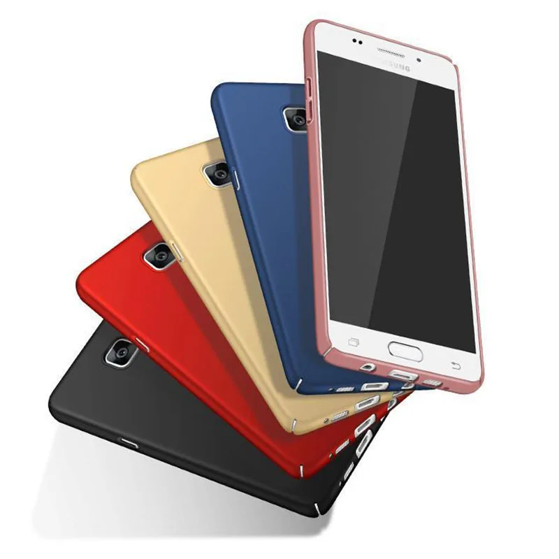 Чехол из жесткого пластика задняя крышка чехол для Samsung Галактики A3 A5 A7 2016 2017 A8 A9