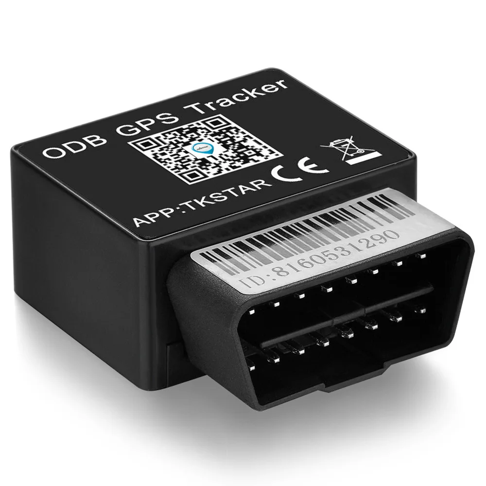 TK816 OBDII SIM карта GPS трекер с диагностической функцией бесплатным отслеживанием веб