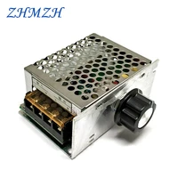 high power 4000w thyristor electronic dimmer 220v silicon controlled rectifier voltage regulator speed control thermostat