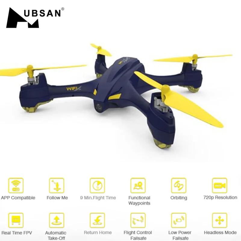 Hubsan H507A X4 Star Pro Wifi FPV W/720 P HD камера gps режим высоты RC Quadcopterr RTF гоночный Дрон