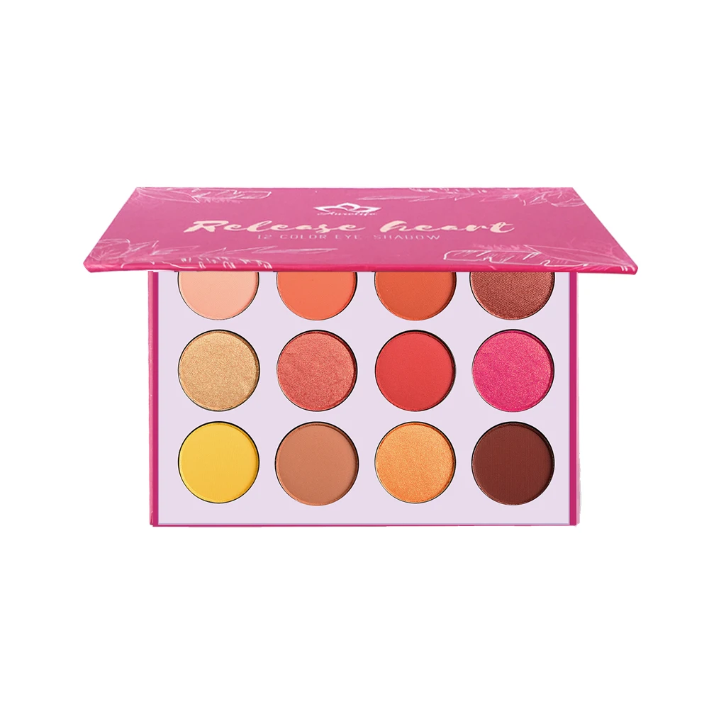 Aurelife Earth Color Nude Makeup Eye Shadow Palette Smoky Glitter Matte Make Up Brush Tool Set Eyeshadow Maquillage Cosmetics |