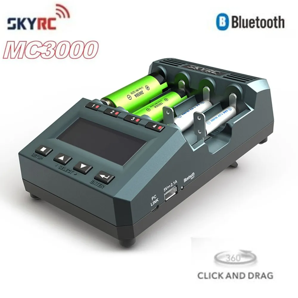 SKYRC MC3000 Bluetooth умное зарядное устройство Универсальное Anlyzer по телефону для Mutilcopter