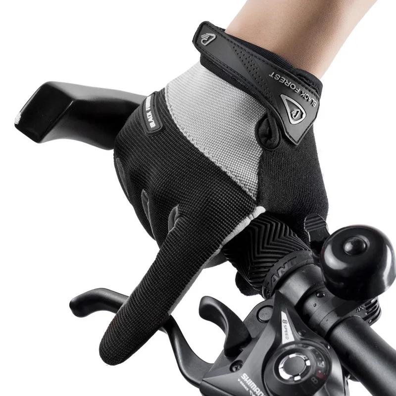 Фото Велосипедные перчатки противоударные дышащие для езды на велосипеде MTB|Перчатки