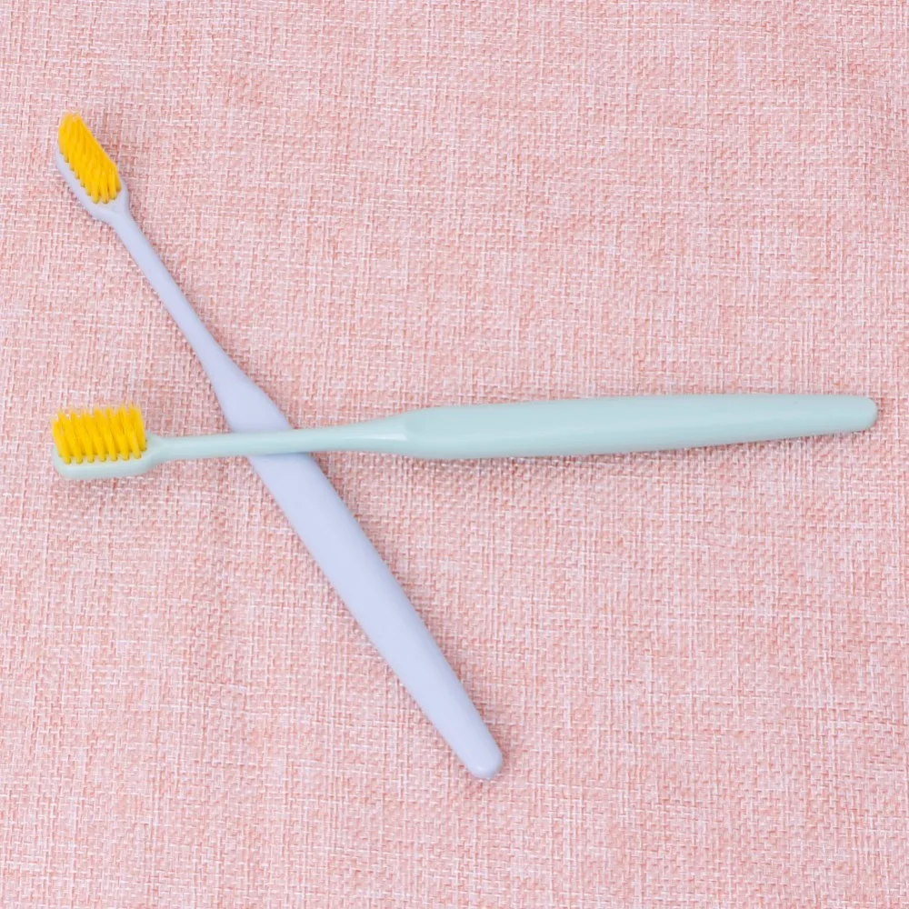 4 шт. Глубокая очистка тонкая супер зубная щетка с мягкой щетиной для здоровья