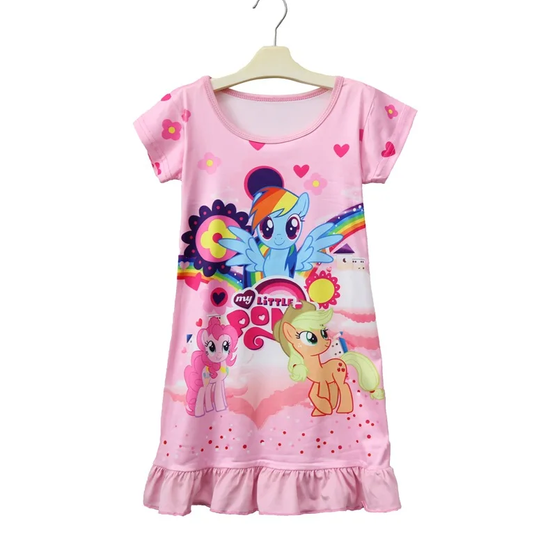 Elsa dress My little girl Costume snow queen cosplay princess anna rainbow dash horse Dress children party fantasia vestidos | Детская