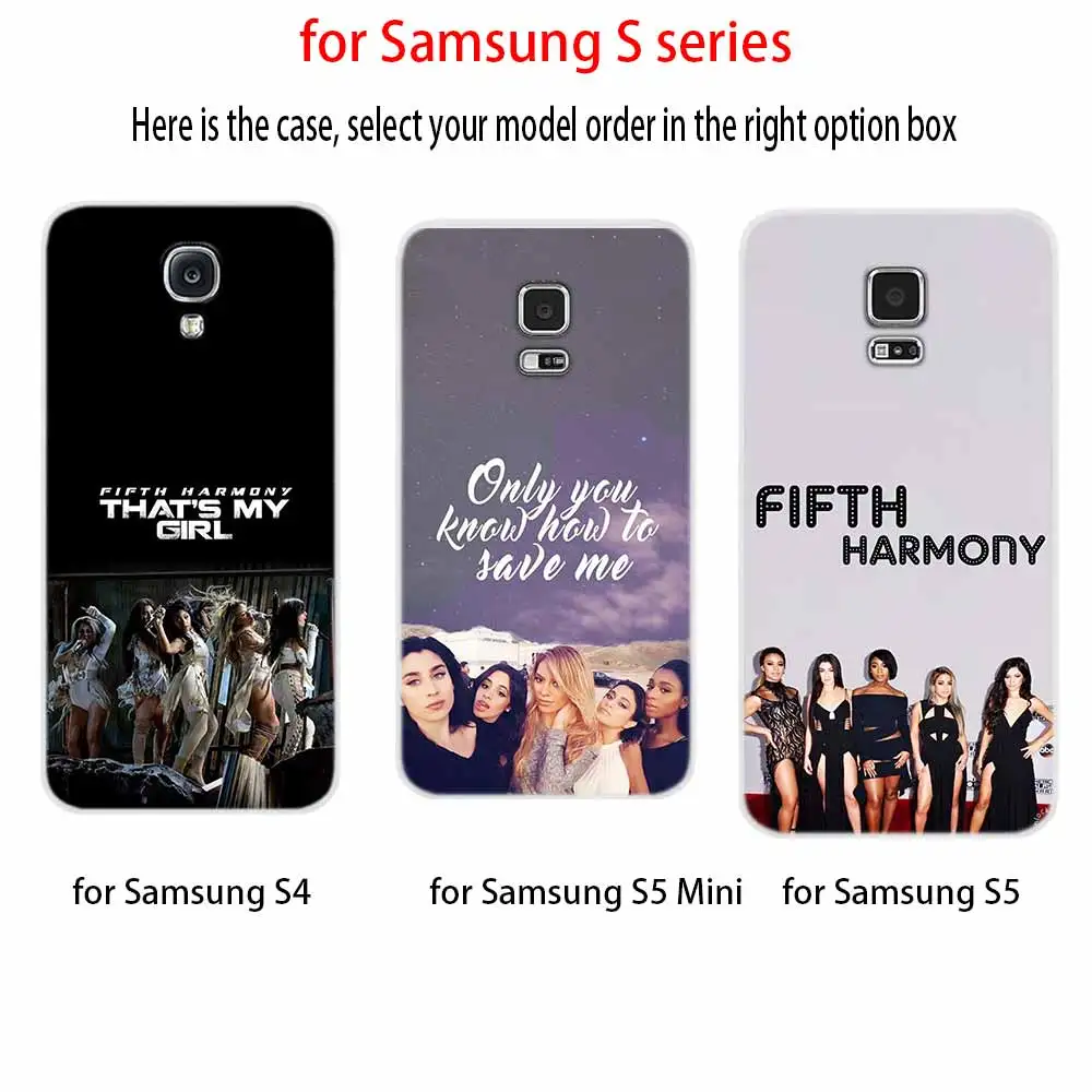5h Fifth Harmony Дина Джейн Хансен Мягкая обложка для Samsung Galaxy S7 край S8 S9 S10 S11 S20 S21 рlus Lite E