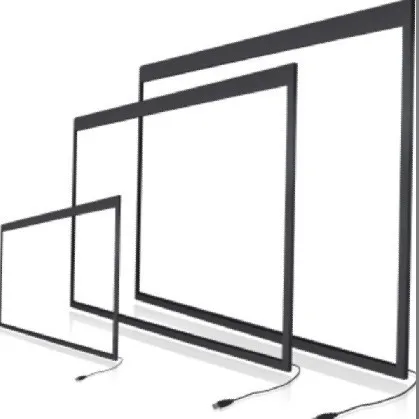 

10 touch points 55 inch IR Touch Screen Frame,interactive multi touch overlay-10 Touch Points,Stable and no drift