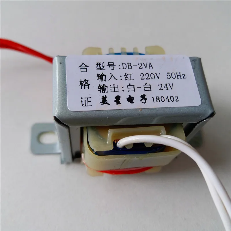 24V 0.083A 2VA трансформатор 220V вход Мощность EI35 для силового