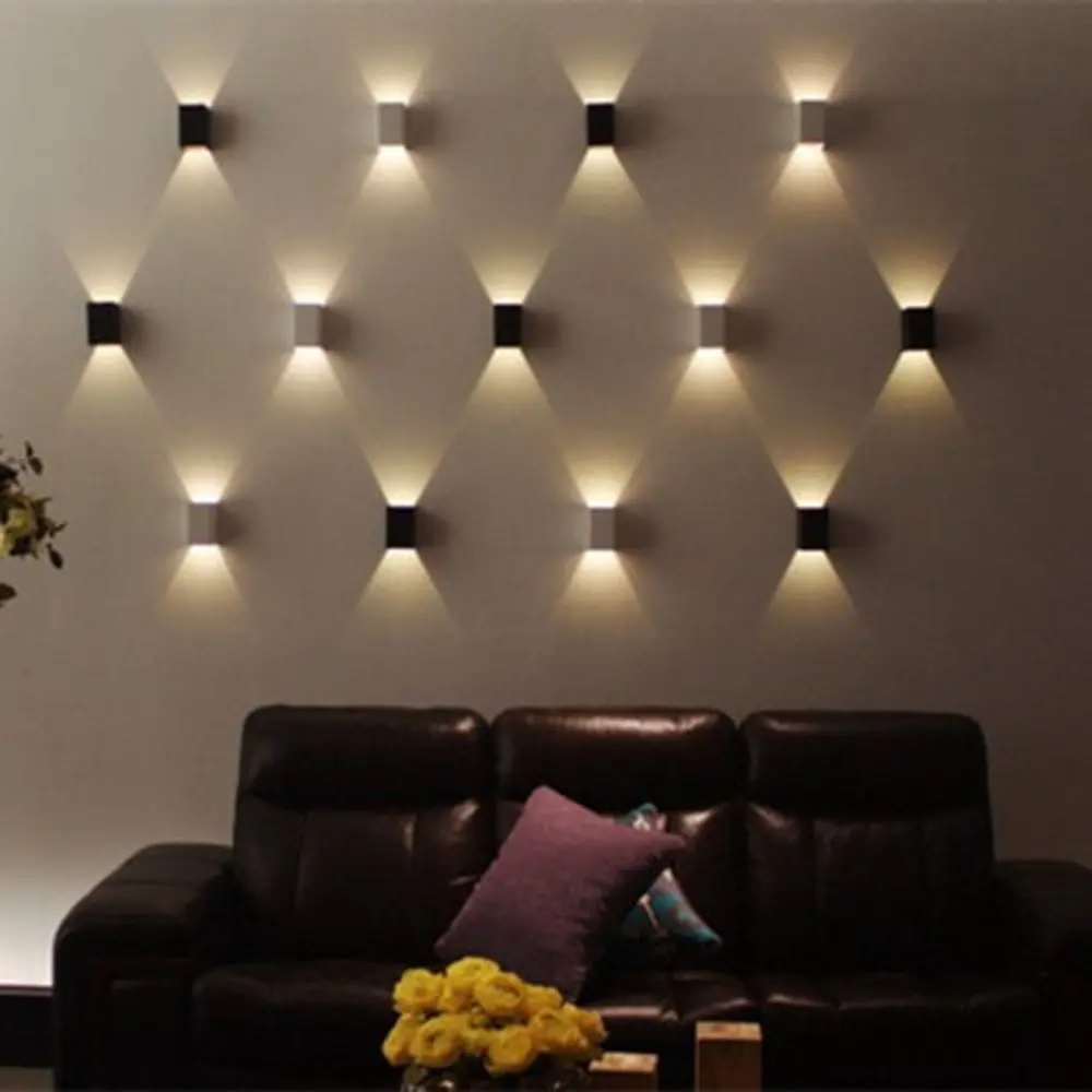 Современный светодиодный настенный светильник 3 Вт настенные бра лампа 85-265 в